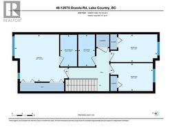 main level floor plan -
