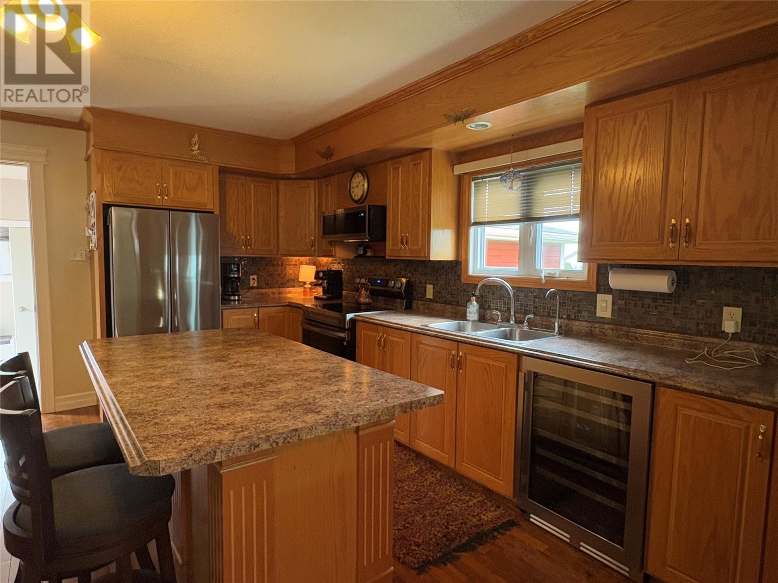 321 Main Road, Boswarlos, NL - Indoor Photo Showing Kitchen With Double Sink