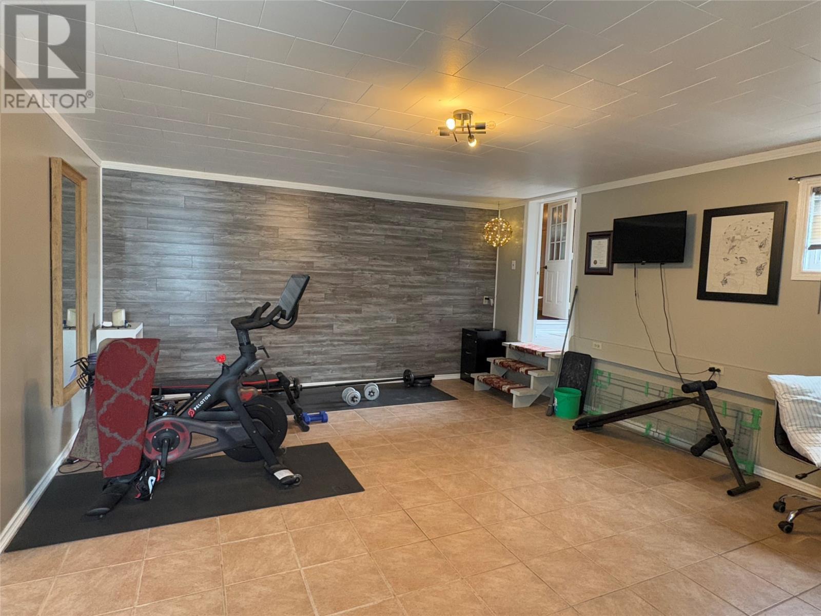321 Main Road, Boswarlos, NL - Indoor Photo Showing Gym Room