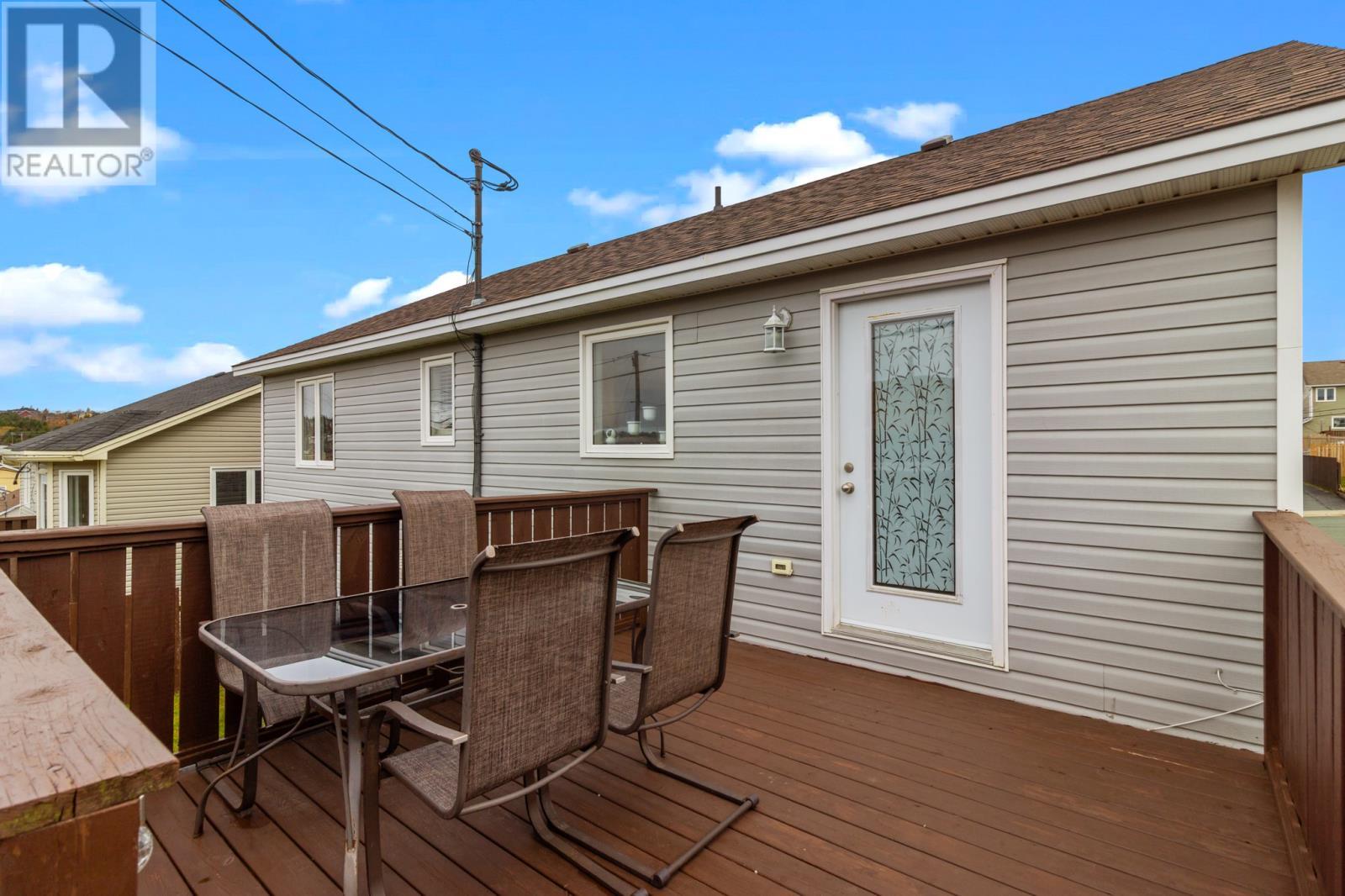 54 Goldfinch Drive, Paradise, NL - Outdoor With Deck Patio Veranda With Exterior