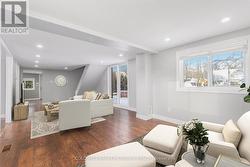 Virtually staged living -