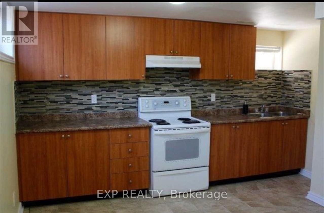 Basement - 17 Gable Drive, Brampton, ON - Indoor Photo Showing Kitchen With Double Sink