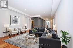 Virtually staged Great Room -
