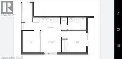 View of floor plan / room layout -