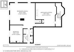 Lower Floor Plan -