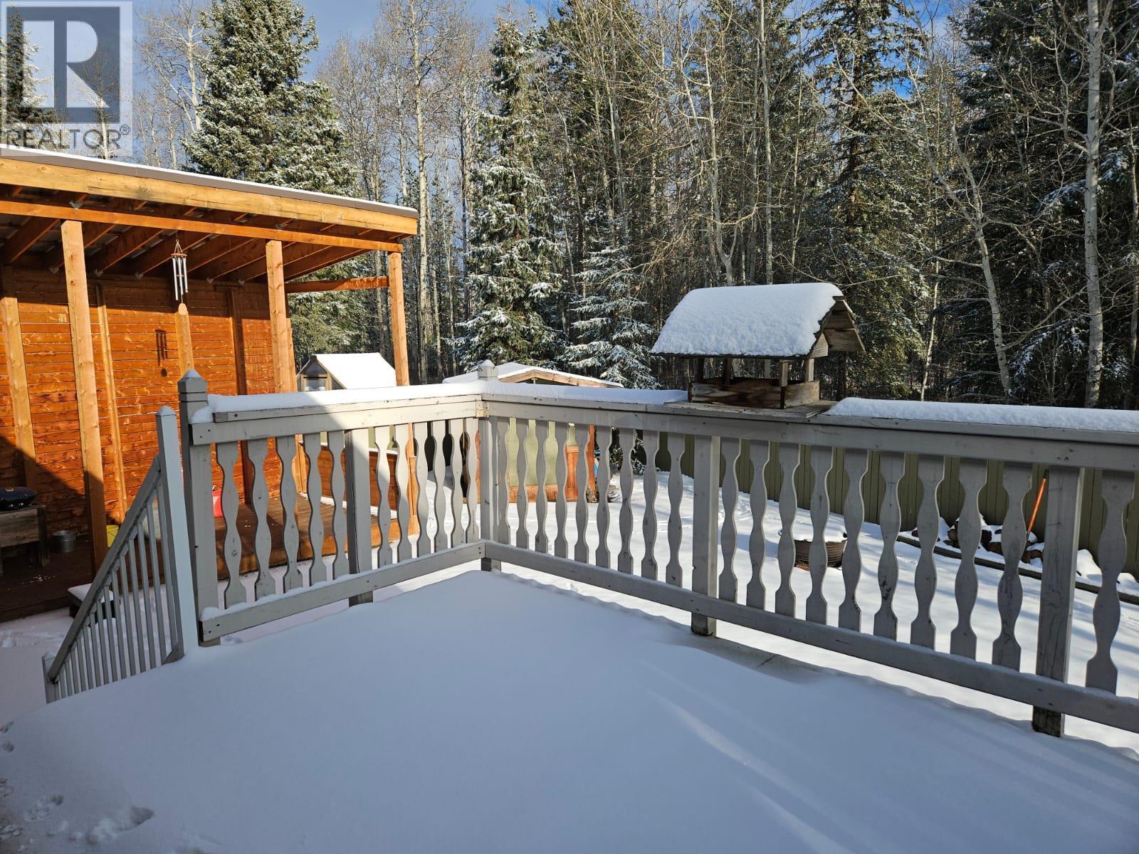 84 Wolverine Avenue, Tumbler Ridge, BC - Outdoor With Deck Patio Veranda