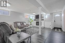 Separate entrance to the basement -