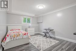 Bedroom in basement -