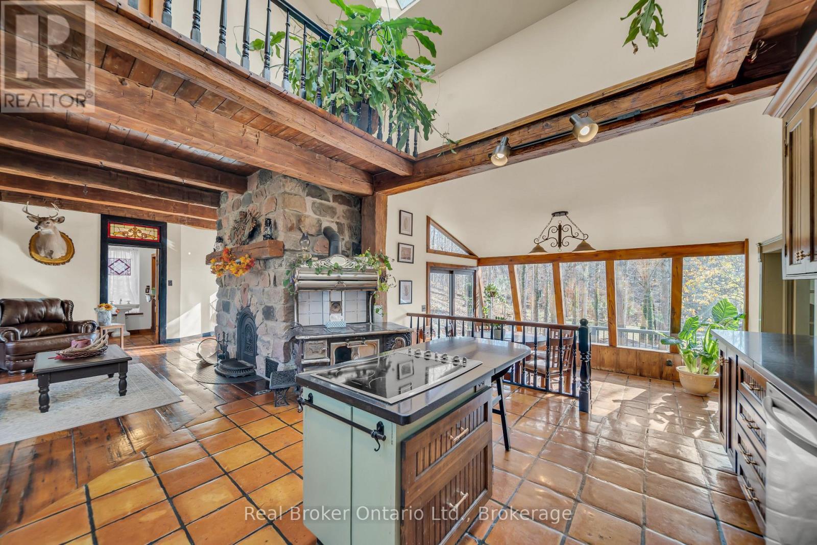 4766 Hyndman Drive, Southwest Middlesex, ON - Indoor Photo Showing Other Room With Fireplace