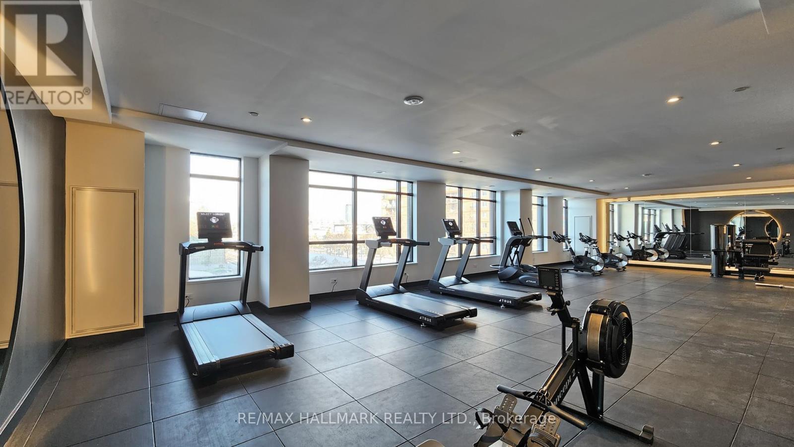 1221 - 181 Sterling Road, Toronto, ON - Indoor Photo Showing Gym Room