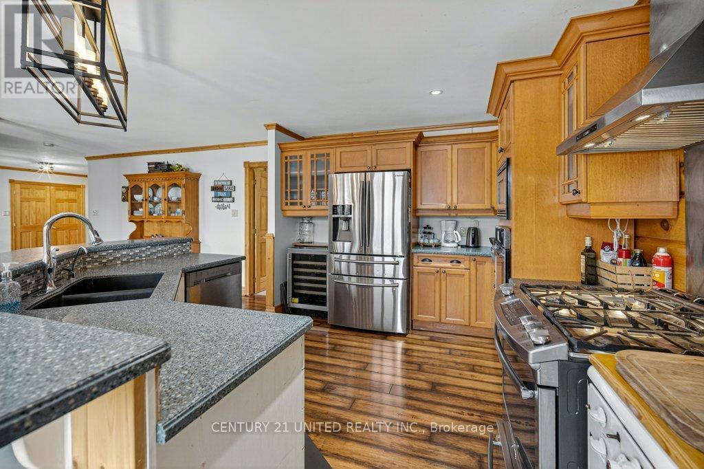 2 Darvell Lane, Trent Lakes, ON - Indoor Photo Showing Kitchen With Double Sink