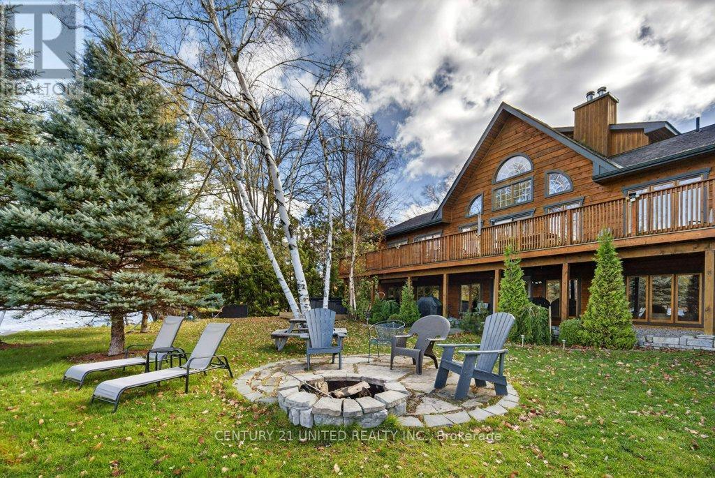 2 Darvell Lane, Trent Lakes, ON - Outdoor With Deck Patio Veranda