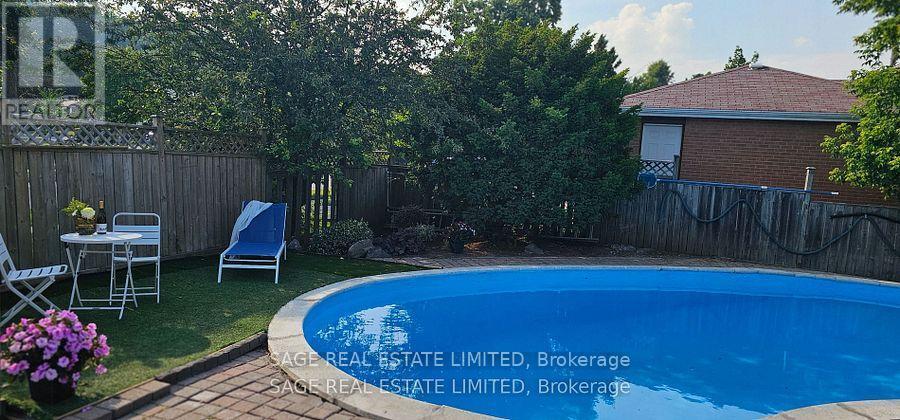 51 Prince Philip Boulevard, Toronto, ON - Outdoor With Above Ground Pool