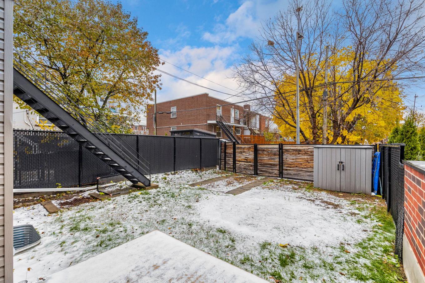 Garden - 2375 - 2377 Rue Louis-Veuillot, Montréal (Mercier/Hochelaga-Maisonneuve), QC - Outdoor