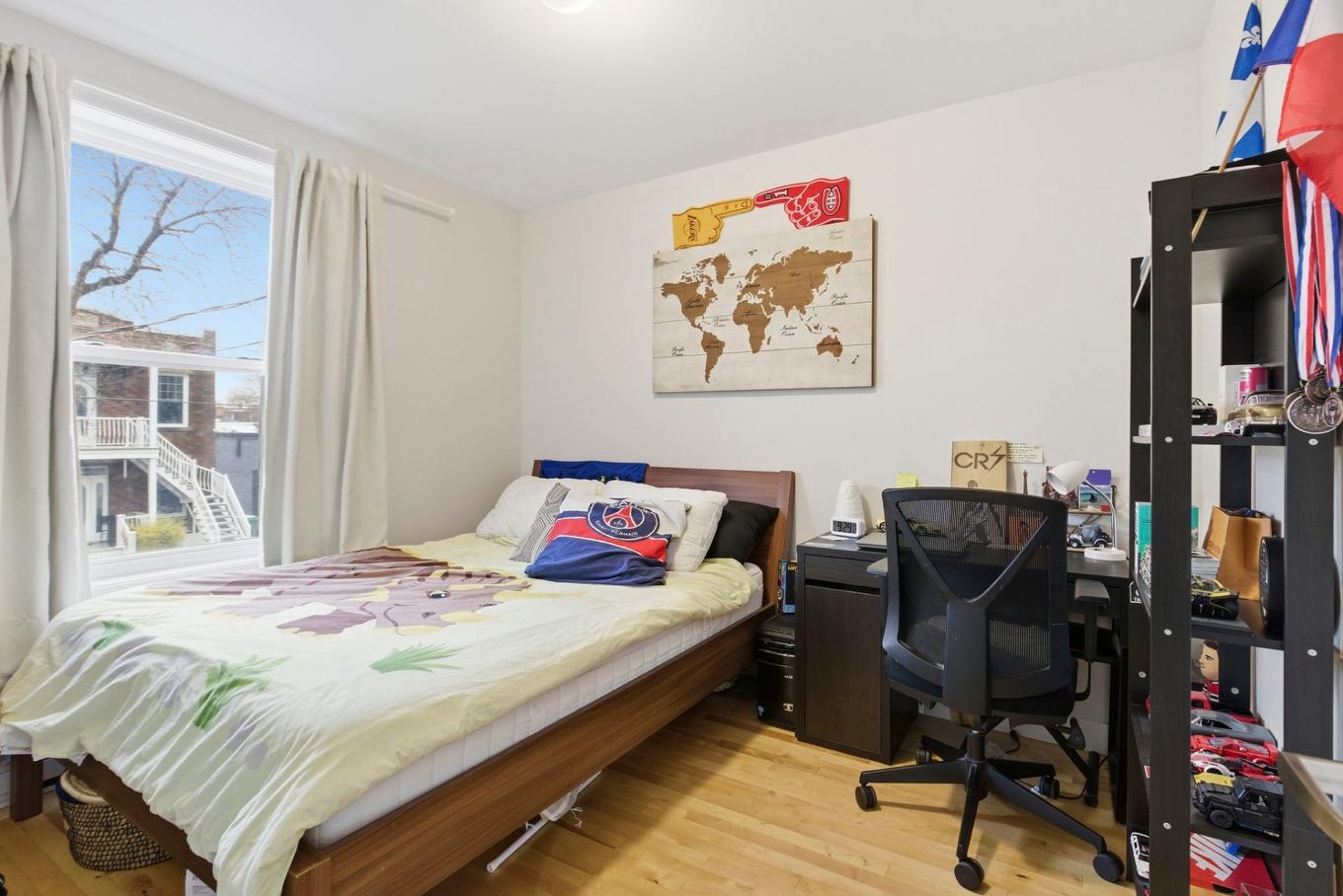 Bedroom - 2375 - 2377 Rue Louis-Veuillot, Montréal (Mercier/Hochelaga-Maisonneuve), QC - Indoor Photo Showing Bedroom