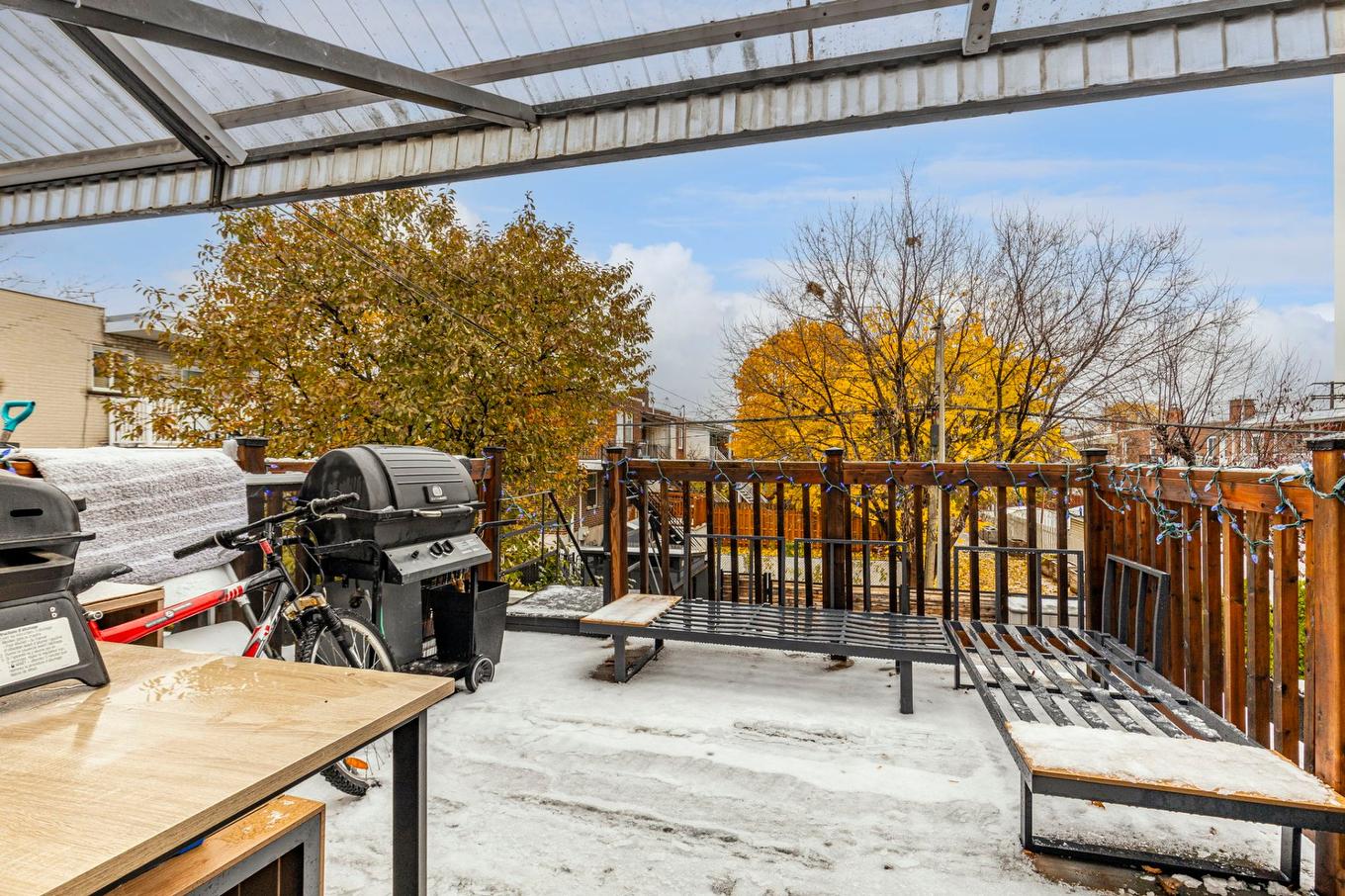 Patio - 2375 - 2377 Rue Louis-Veuillot, Montréal (Mercier/Hochelaga-Maisonneuve), QC - Outdoor