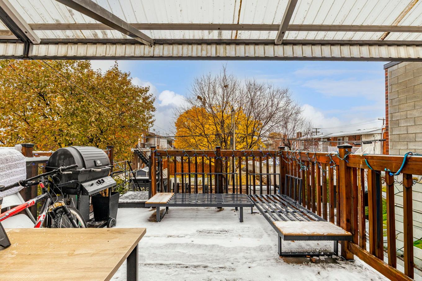 Patio - 2375 - 2377 Rue Louis-Veuillot, Montréal (Mercier/Hochelaga-Maisonneuve), QC - Outdoor With Exterior