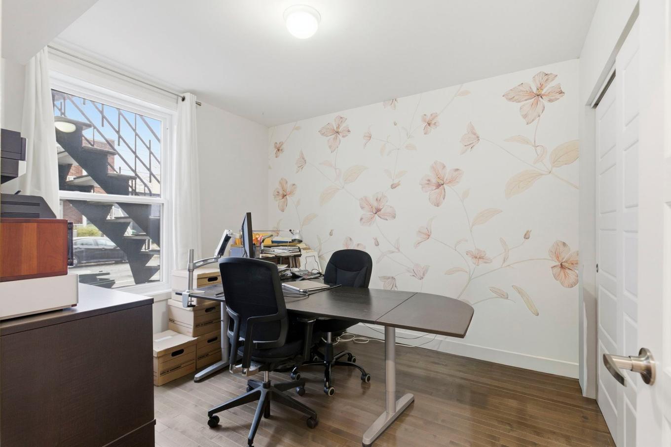 Bedroom - 2375 - 2377 Rue Louis-Veuillot, Montréal (Mercier/Hochelaga-Maisonneuve), QC - Indoor Photo Showing Office