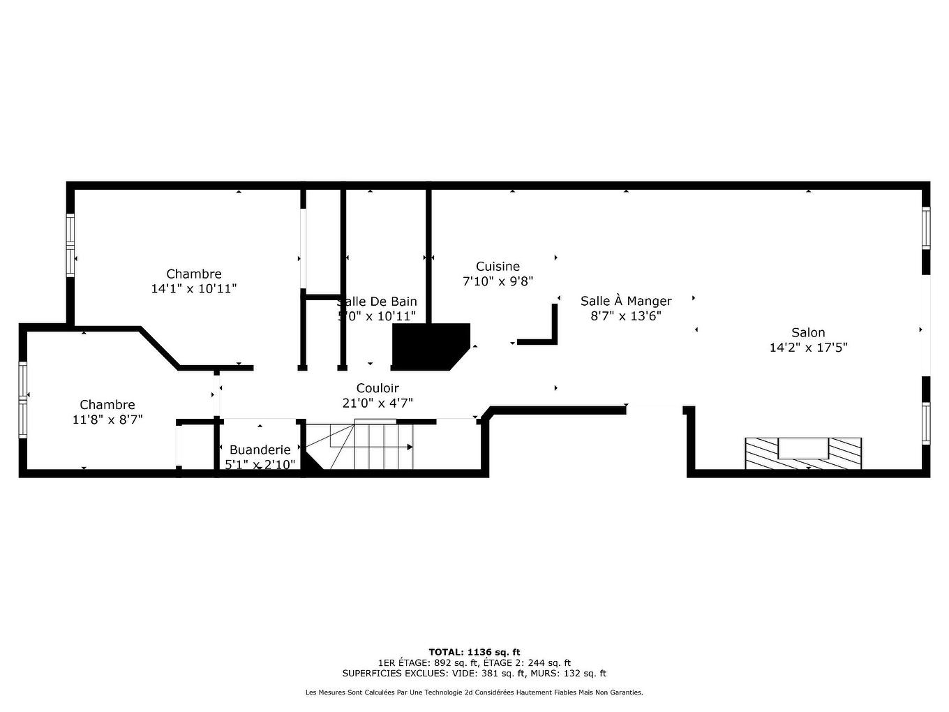 Plan (croquis) - 302-11771 Rue Marie-Anne-Lavallée, Montréal (Ahuntsic-Cartierville), QC - Other