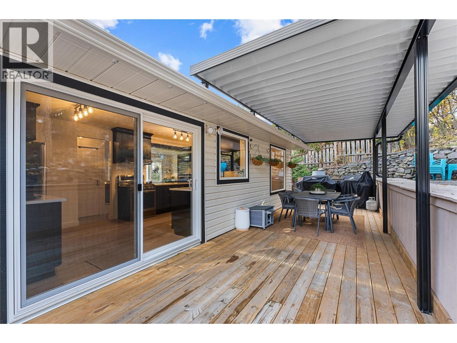 3380 Mciver Road, West Kelowna, BC - Outdoor With Deck Patio Veranda With Exterior