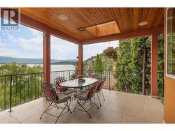 main floor patio off of dining room -