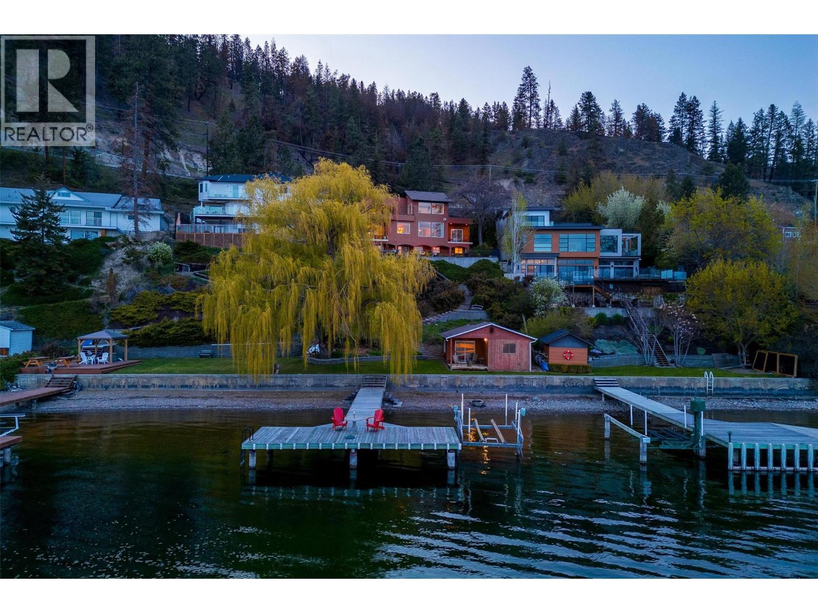 683 Westside Road S, West Kelowna, BC - Outdoor With Body Of Water