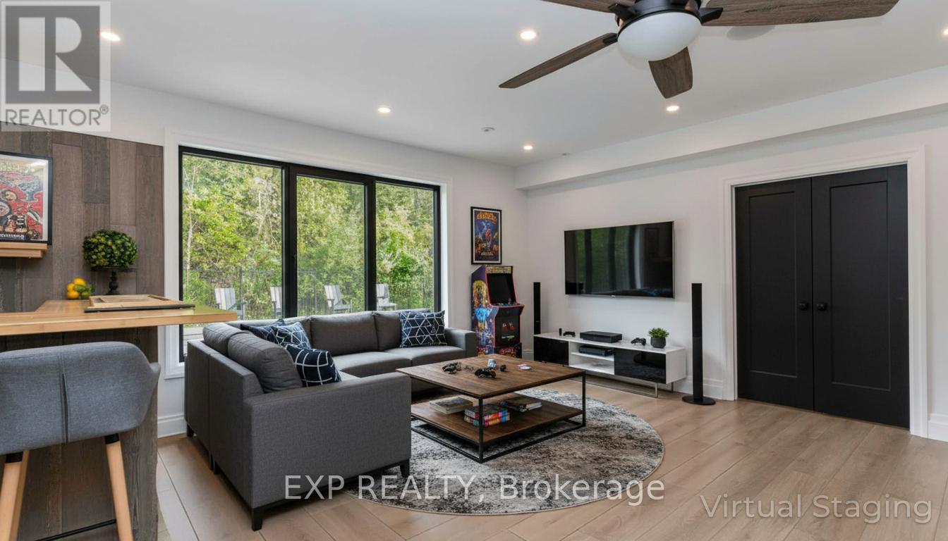 Virtually staged - Lower level flex space - 253 - 9861 Glendon Drive, Middlesex Centre (Komoka), ON