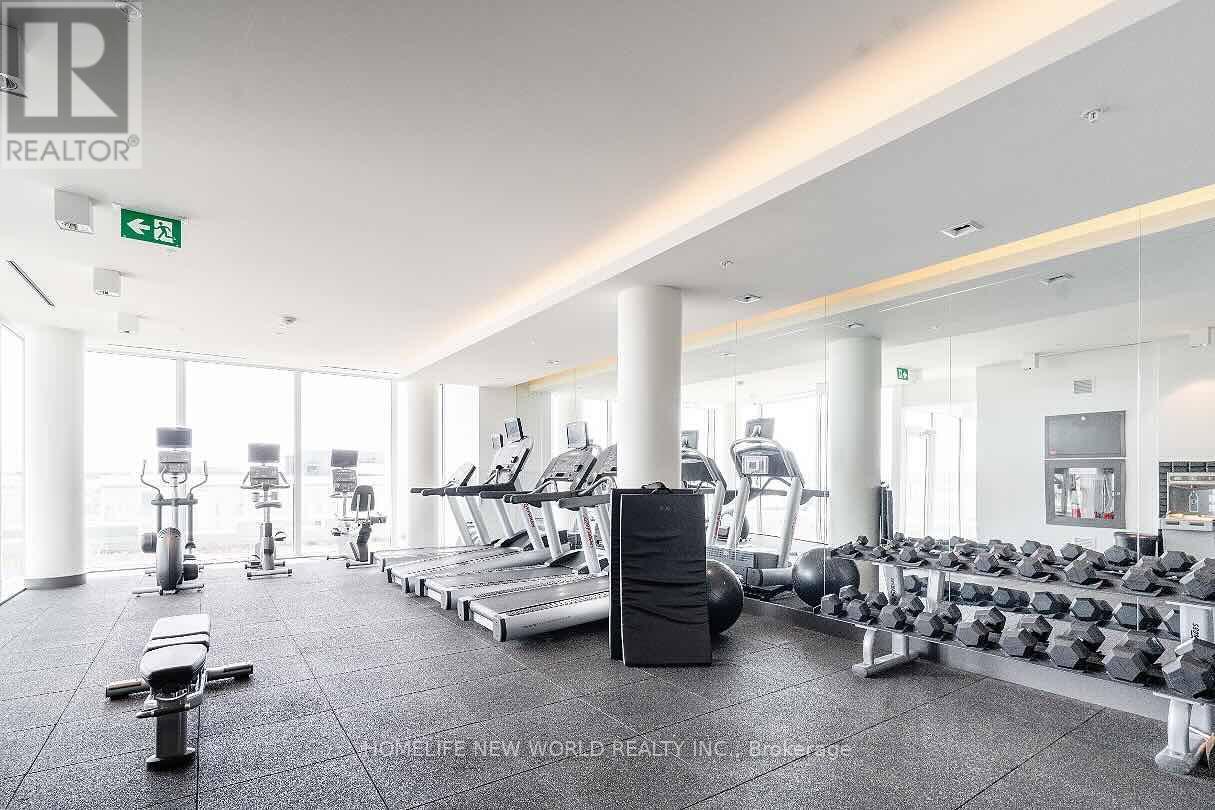 1511 - 8081 Birchmount Road, Markham, ON - Indoor Photo Showing Gym Room
