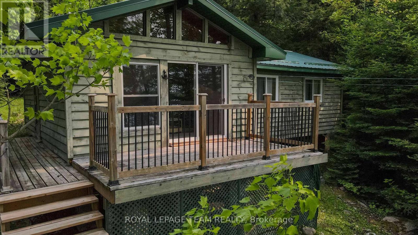 Lot 6 Burnt Island Island, Madawaska Valley, ON - Outdoor With Deck Patio Veranda