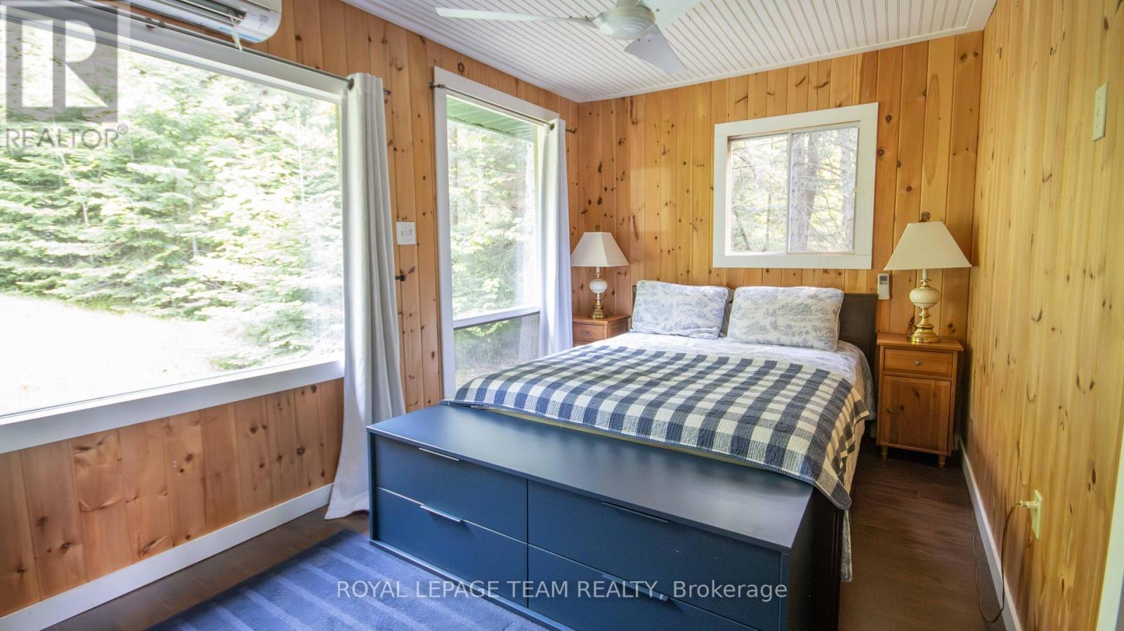 Lot 6 Burnt Island Island, Madawaska Valley, ON - Indoor Photo Showing Bedroom