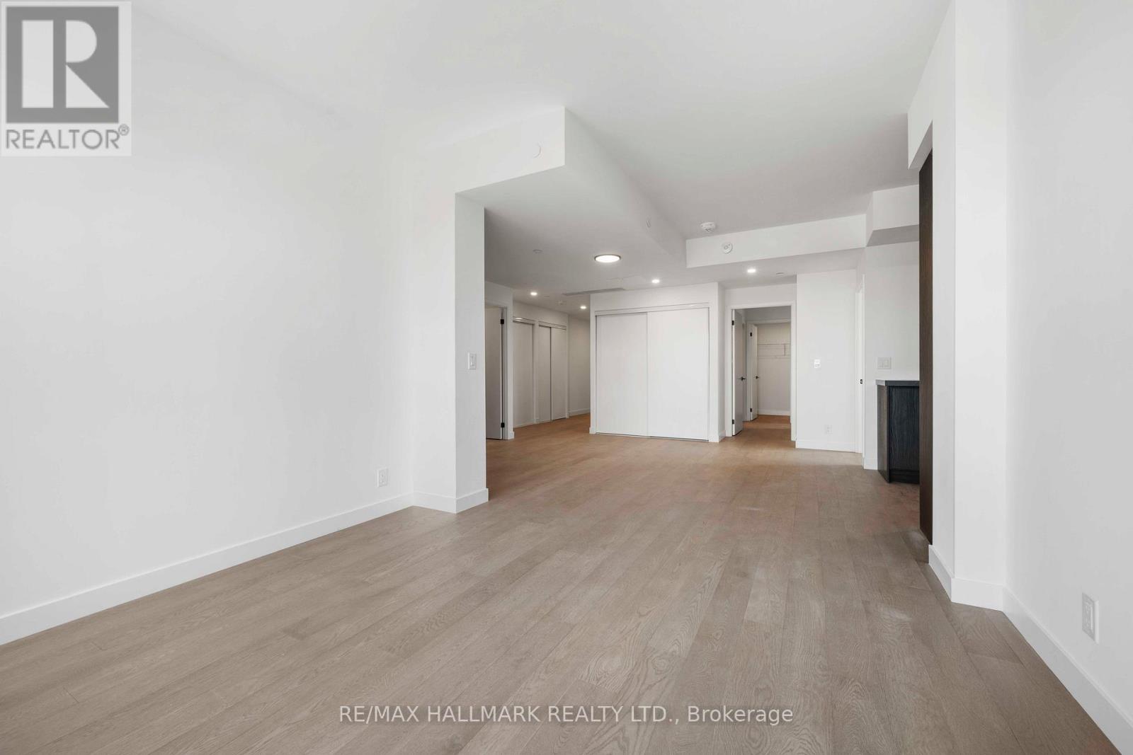 View from the terrace back inside - 1310 - 1050 Eastern Avenue, Toronto, ON - Indoor Photo Showing Other Room