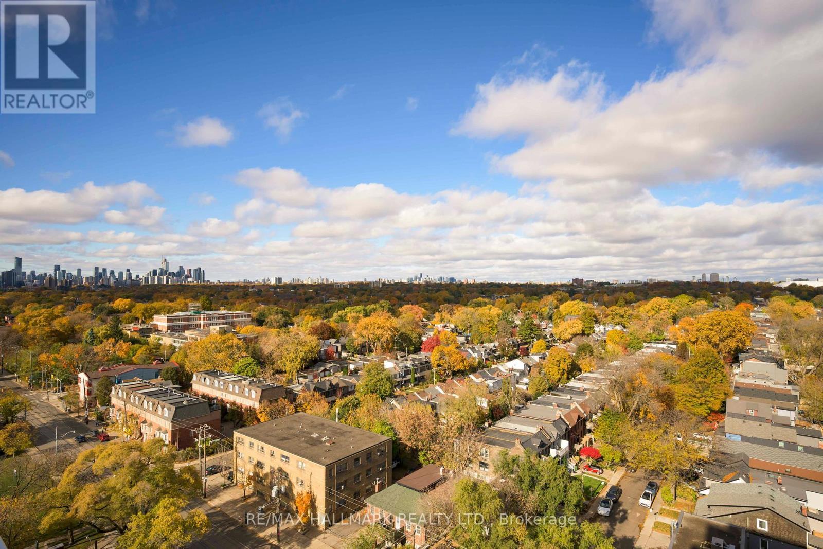 Leslieville and skyline from your terrace - 1310 - 1050 Eastern Avenue, Toronto, ON - Outdoor With View