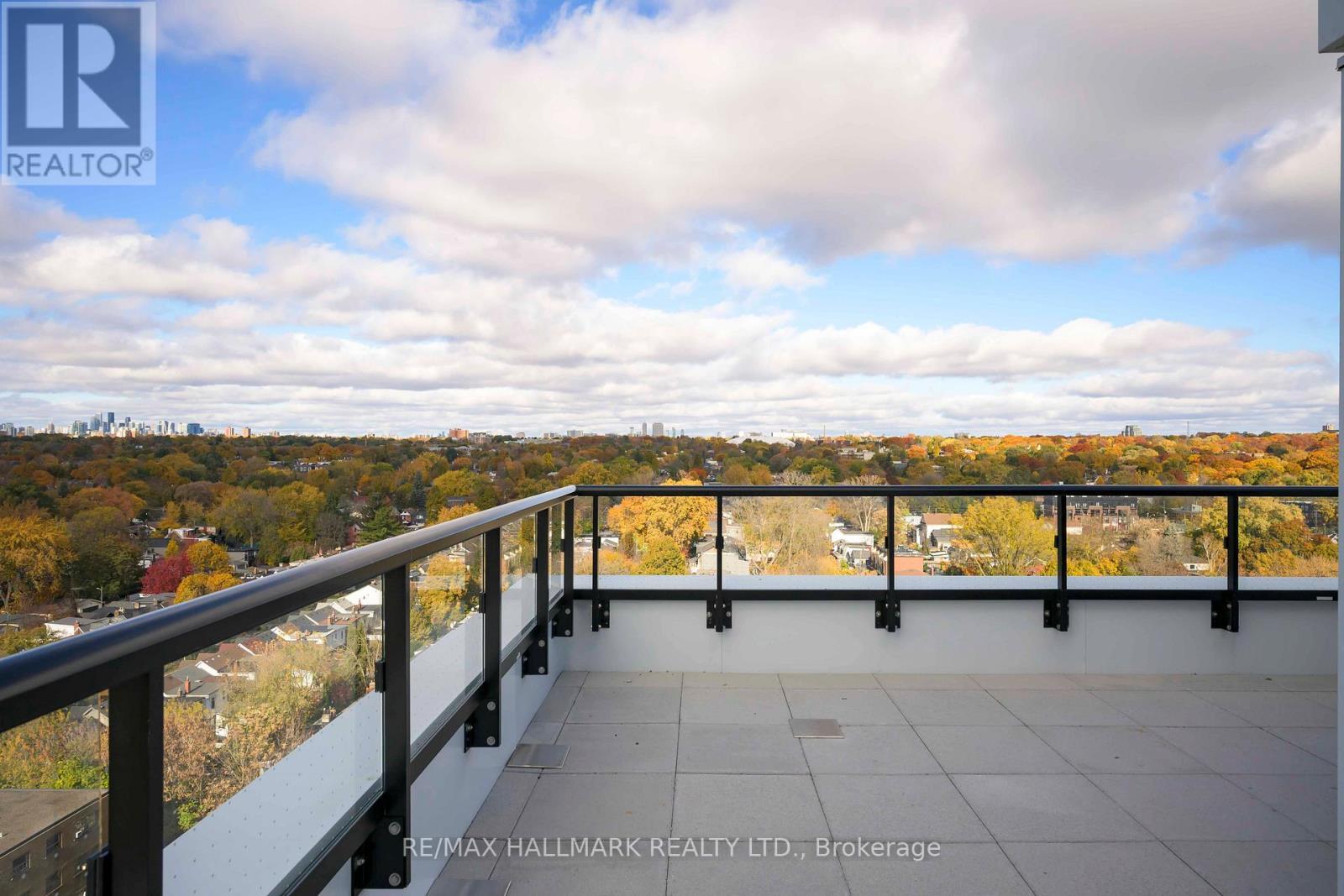 North-east view from terrace - 1310 - 1050 Eastern Avenue, Toronto, ON - Outdoor With View