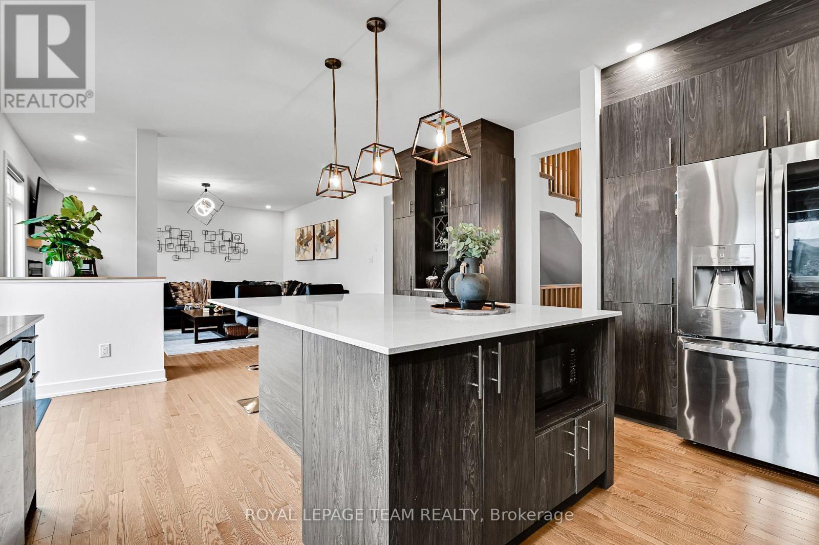202 Zinnia Way, Ottawa, ON - Indoor Photo Showing Kitchen With Stainless Steel Kitchen With Upgraded Kitchen