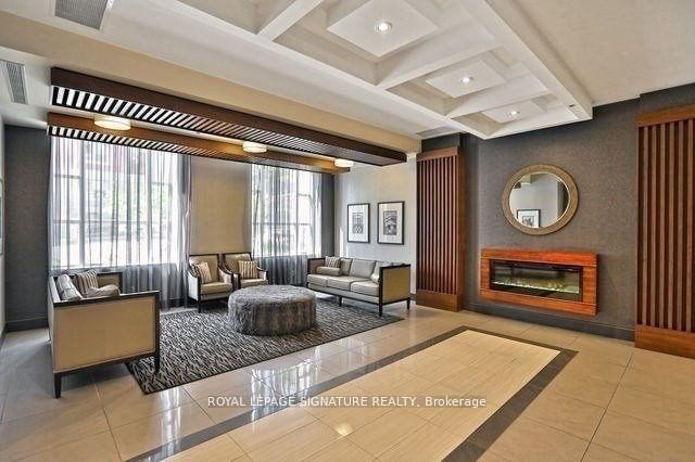 1110-150 Main Street W, Hamilton, ON - Indoor With Fireplace