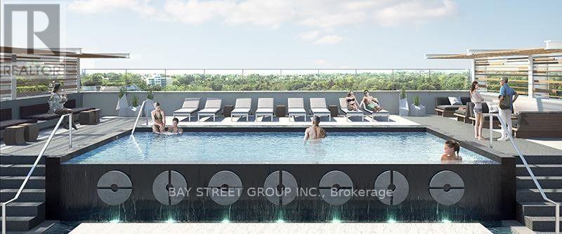 Outdoor Pool - 3807 - 70 Annie Craig Drive, Toronto, ON - Outdoor