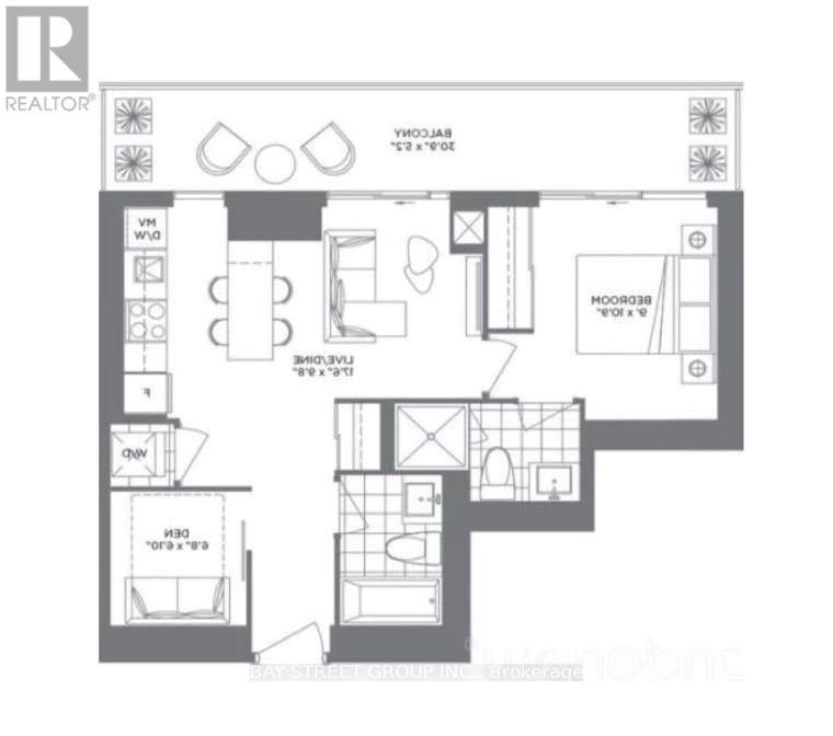 Floor Plan - 3807 - 70 Annie Craig Drive, Toronto, ON - Other
