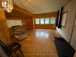 Living room at north end of home (north window). -