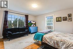 Primary bedroom on the upper level -