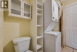 Suite bathroom/laundry on main level -