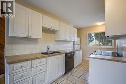 Suite kitchen on upper level -