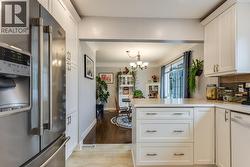 Kitchen on the main level with updates -