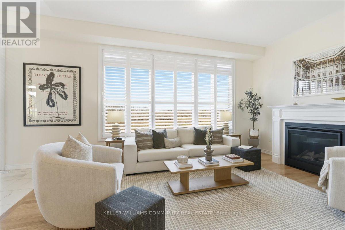 48 Golden Meadows Drive, Otonabee-South Monaghan, ON - Indoor Photo Showing Living Room With Fireplace