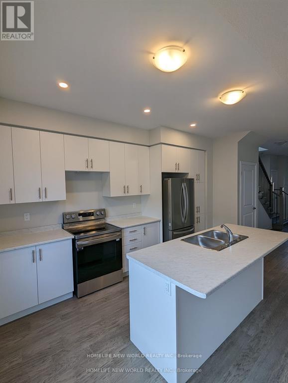 18 - 30 Mia Drive, Hamilton, ON - Indoor Photo Showing Kitchen With Double Sink