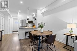 Open Concept Dining area -