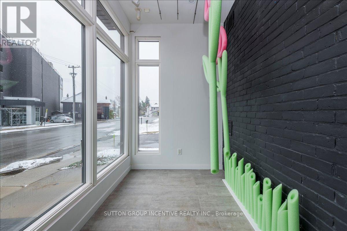 Vestibule facing West - 18 Worsley Street, Barrie, ON