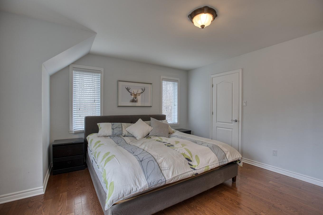 Chambre à coucher principale - 311 Ch. Lagounaris, Saint-Sauveur, QC - Indoor Photo Showing Bedroom