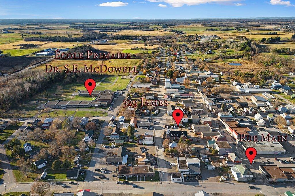 Aerial photo - 329 Rue James, Shawville, QC - Outdoor With View