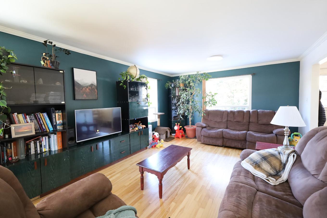 Living room - 985 Rue Adélard, Saint-Pascal, QC - Indoor Photo Showing Living Room