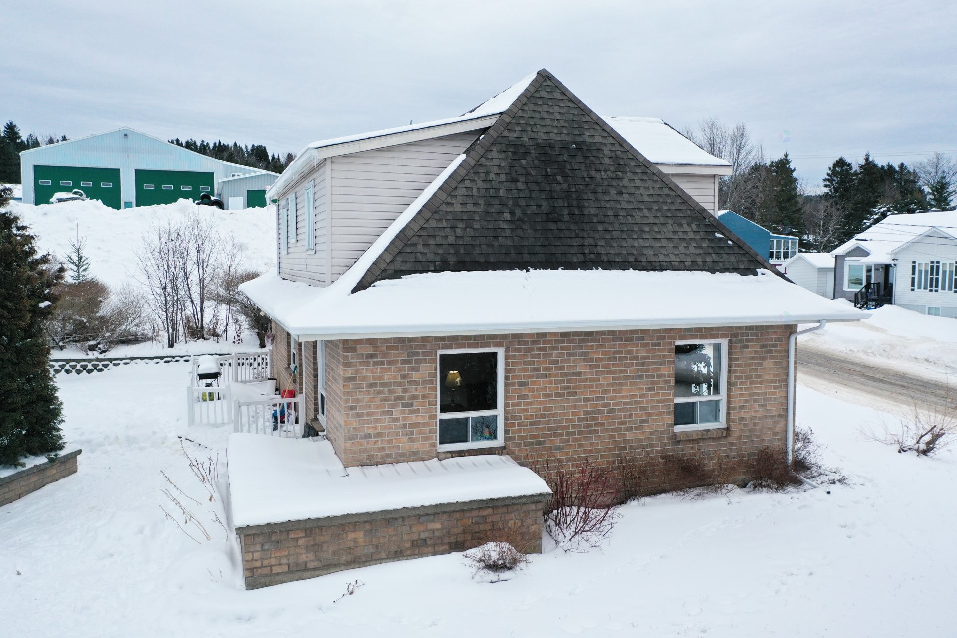 Photo aérienne - 985 Rue Adélard, Saint-Pascal, QC - Outdoor With Exterior